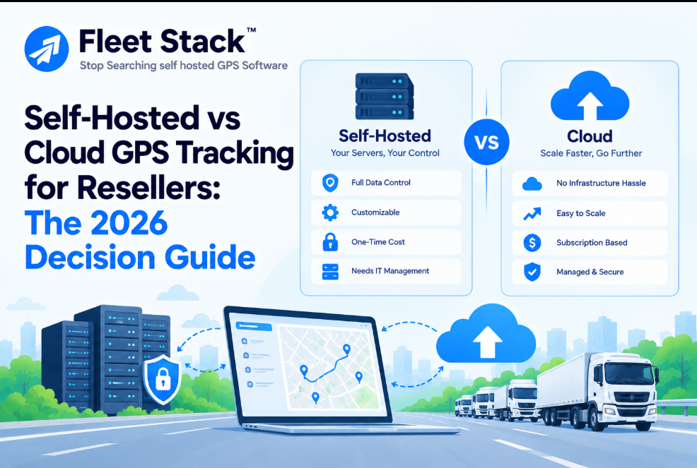 Self-Hosted vs Cloud GPS Tracking for Resellers: The 2026 Decision Guide