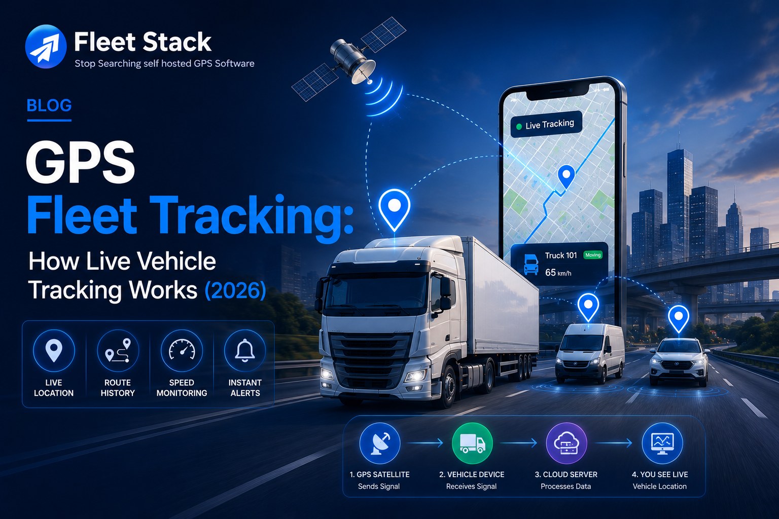 GPS Fleet Tracking: How Live Vehicle Tracking Works (2026)